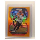 Tyler Boyd 2021 Prizm orange  /249