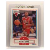B.J. Armstrong 1990 Fleer Rookie
