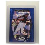 Barry Bonds 1999 Upper Deck Choice Starquest blue