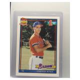 Chipper Jones 1991 Topps