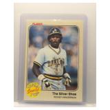 Rickey Henderson - The Silver Shoe 1983 Fleer...