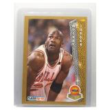 Michael Jordan 1992 Fleer Award Winner