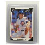 Greg Maddux 1991 Leaf