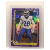 Kamren Kinchens 2025 Topps Chrome purple...