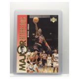 Michael Jordan 1995 Upper Deck Major Attractions