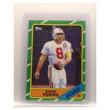 Steve Young 1986 Topps Rookie