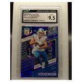 T.J. Hockenson 2022 Elite blue explosion  /499...