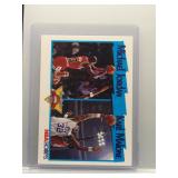 Michael Jordan/Karl Malone 1991 Hoops Scoring...