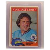 George Brett 1981 Topps All-Star