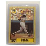 Barry Bonds 1987 Topps Rookie