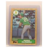 Mark McGwire 1987 Topps
