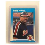Reggie Jackson 1987 Fleer