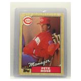 Pete Rose 1987 Topps Mgr.