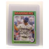 Julio Rodrguez 2024 Topps Heritage mini