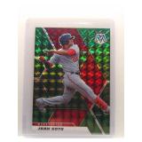 Juan Soto 2021 Mosaic green mosaic