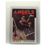 Reggie Jackson 1986 Topps