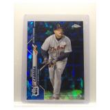 Miguel Cabrera 2020 Topps Chrome blue ice