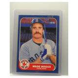 Wade Boggs 1986 Fleer