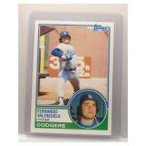 Fernando Valenzuela 1983 Topps