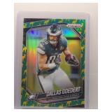Dallas Goedert 2025 Prizm green kangaroo /61