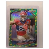Tyrone Tracy Jr. 2025 Prizm green kangaroo /61