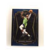 Anthony Edwards 2021 Select Premier Rookie blue
