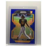 Oneil Cruz 2022 Prizm Rookie blue