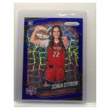 Sonia Citron 2025 Prizm Rookie blue velocity