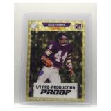 Chuck Foreman 2024 Pro Set gold disc