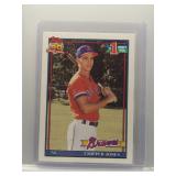 Chipper Jones 1991 Topps Rookie