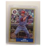 Joe Mauer 2022 Topps '87 Chrome mojo