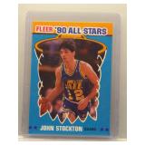 John Stockton 1990 Fleer All-Stars