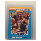 Karl Malone 1990 Fleer All-Stars