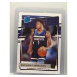 Anthony Edwards 2020 Donruss Rookie