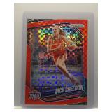 Jacy Sheldon 2025 Prizm red x-fractor  /75