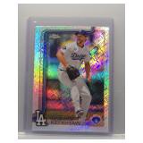 Clayton Kershaw 2025 Topps Chrome logo
