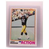 Terry Bradshaw 1982 Topps In Action