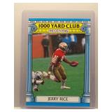 Jerry Rice 1987 Topps 1000 Yard Club