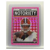 Shedeur Sanders 2025 Mosaic Notoriety Rookie...