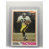 Franco Harris 1982 Topps In Action