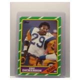 Eric Dickerson 1986 Topps