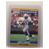 Barry Sanders 1989 Pro Set ROTY