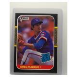 Greg Maddux 1987 Donruss Rookie