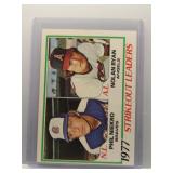 Phil Niekro/Nolan Ryan 1978 Topps Strikeout...