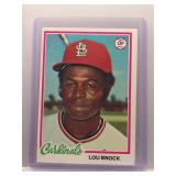 Lou Brock 1978 Topps