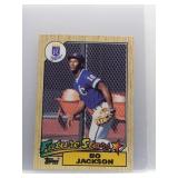 Bo Jackson 1987 Topps Future Stars Rookie