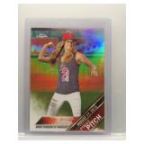 Nina Agdal 2016 Topps Chrome First Pitch