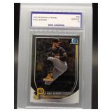 Paul Skenes 2025 Bowman Chrome BMG 10