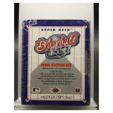 1991 Upper Deck Baseball Final Edition Sealed Set
