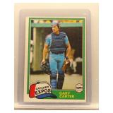 Gary Carter 1981 Topps